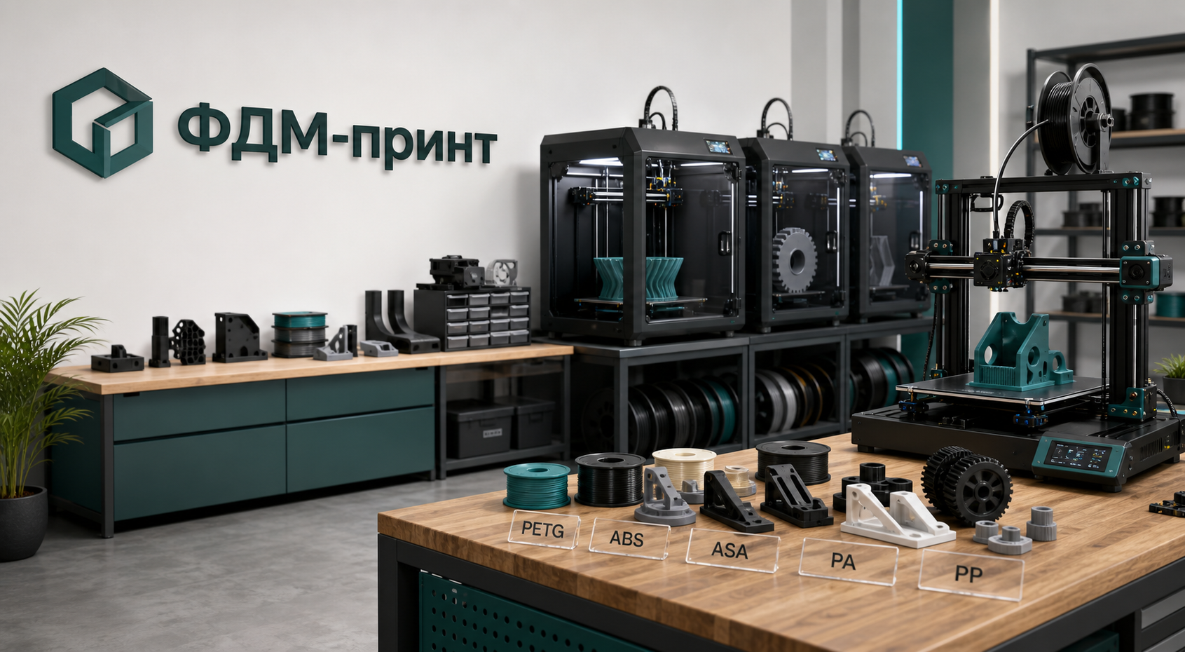 Ферма FDM 3D-принтеров ФДМ-принт